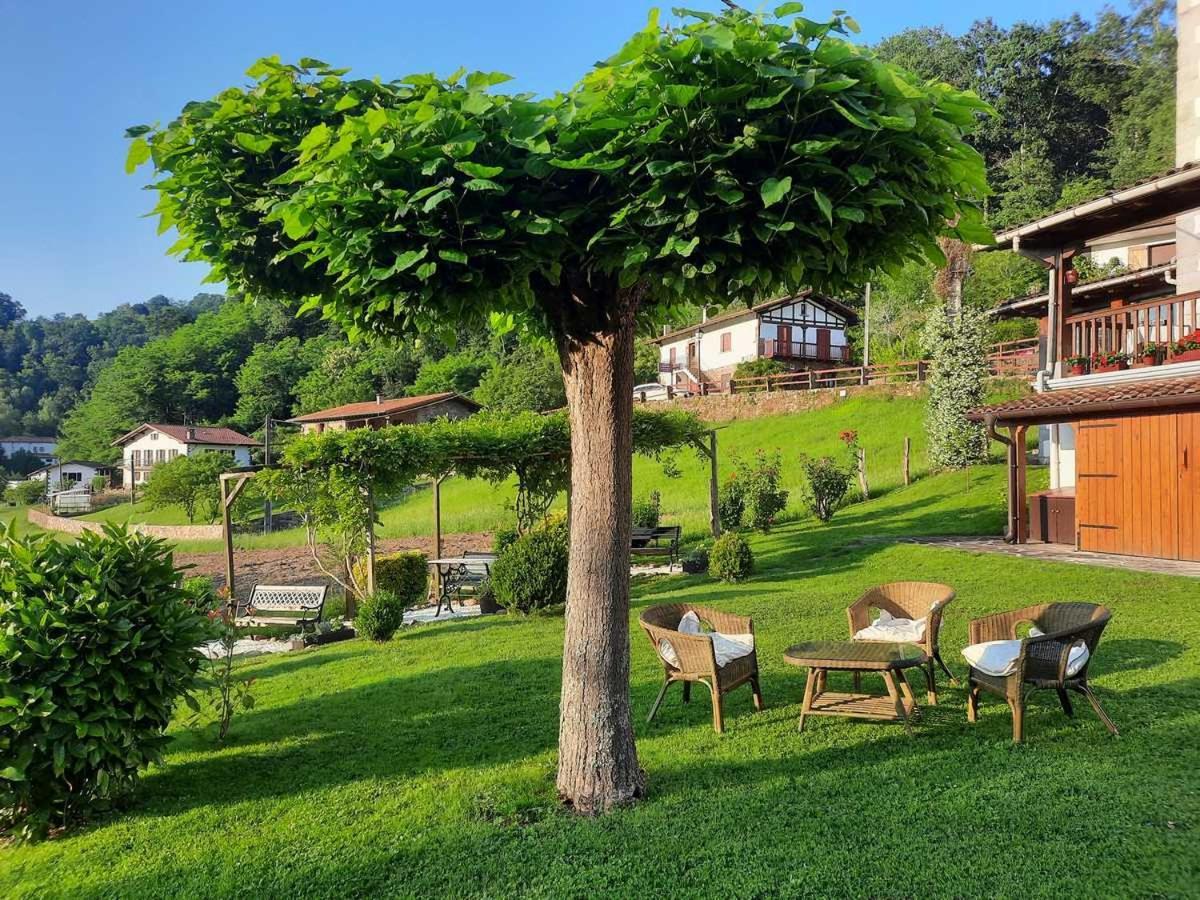 Hotel Rural Irigoienea Urdax ภายนอก รูปภาพ